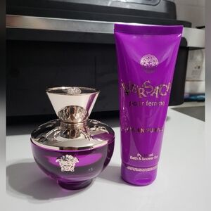 Versace Dylan Purple - 3.4fl EDP With Shower Gel